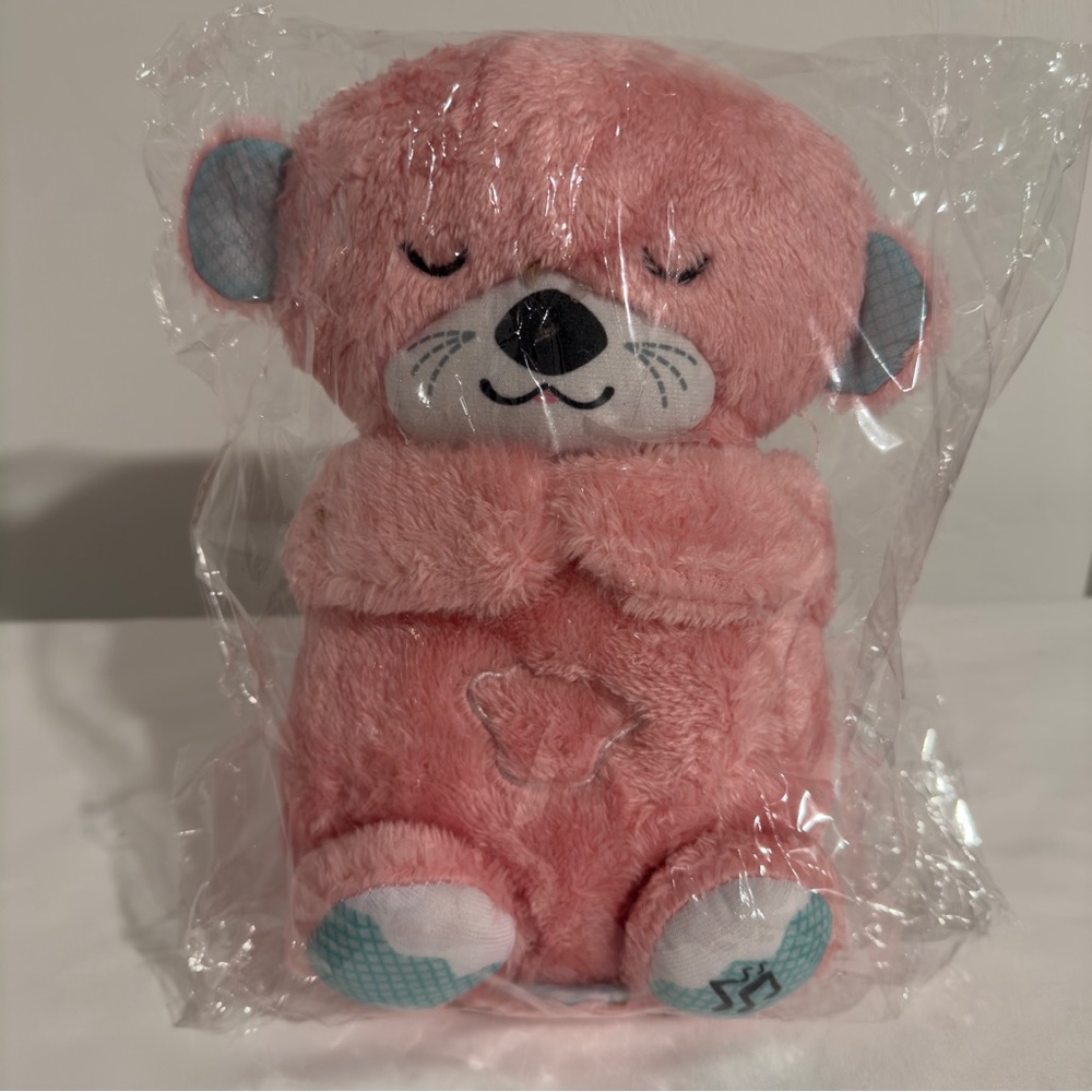 Breathing Otter Plushie New Pink - Picture 2 of 3